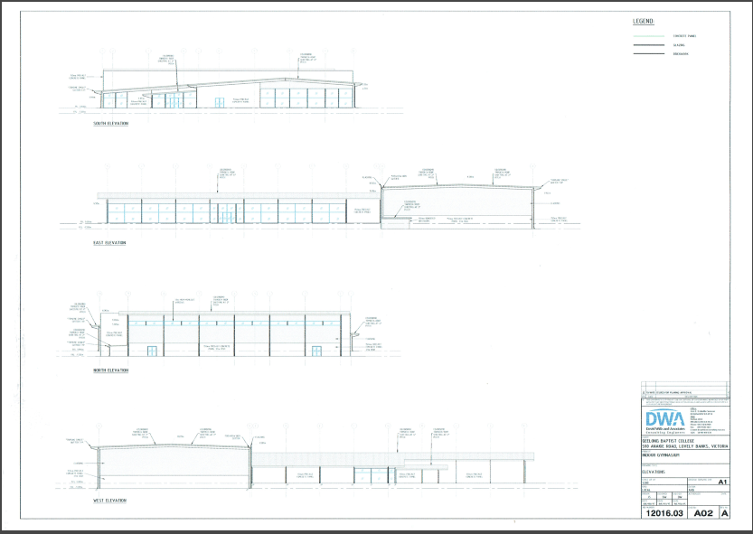 Recreeation Centre Elevations